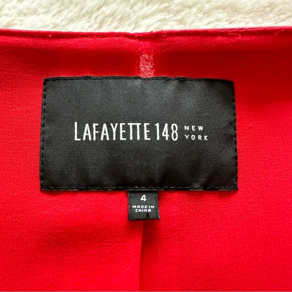 NEW!!! Lafayette 148 New York leather jacket size 4 US Retail 950$! - Picture 8 of 11